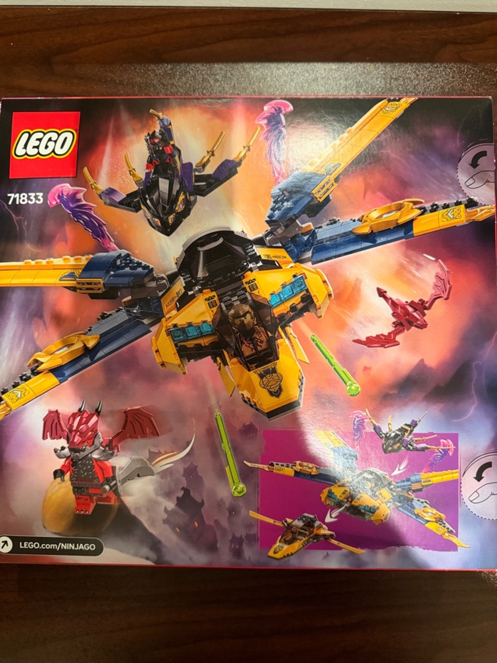 Lego Ninjago Super Storm Jet - Yellow & Blue - Picture 2 of 2